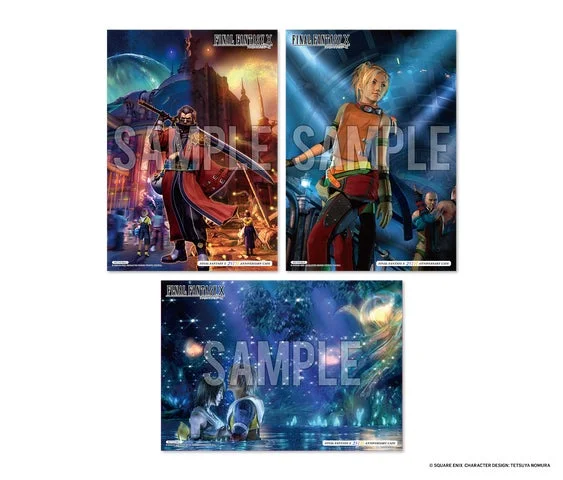 FFXのキャラクターが描かれたランチョンマットのサンプル2