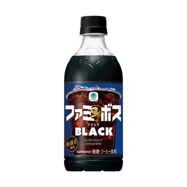Family's BOSS ブラック 450mlのPETボトル
