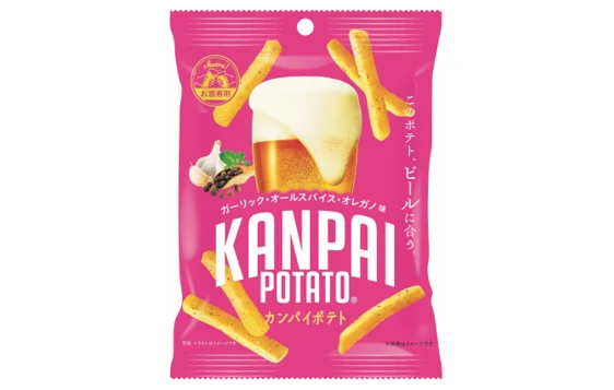 KANPAI POTATO ビール専用(ガーリック・オールスパイス・オレガノ)のパッケージ