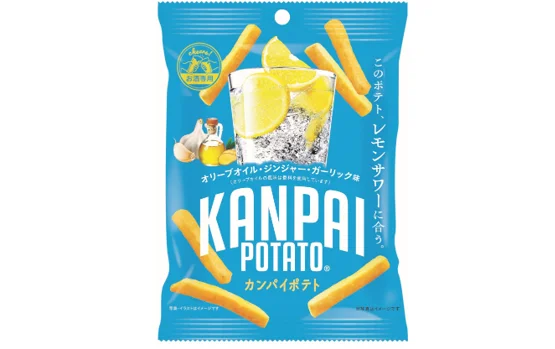 KANPAI POTATO レモンサワー専用(オリーブオイル・ジンジャー・ガーリック)のパッケージ