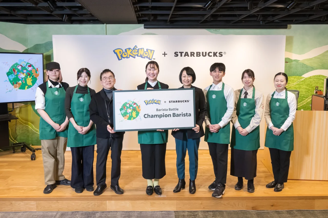 ポケモン＋スターバックス バリスタバトルのチャンピオン受賞者たち