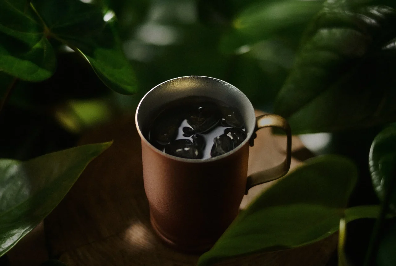 ダブルネルドリップ アイスコーヒー ～ファインロブ～のアイスコーヒー