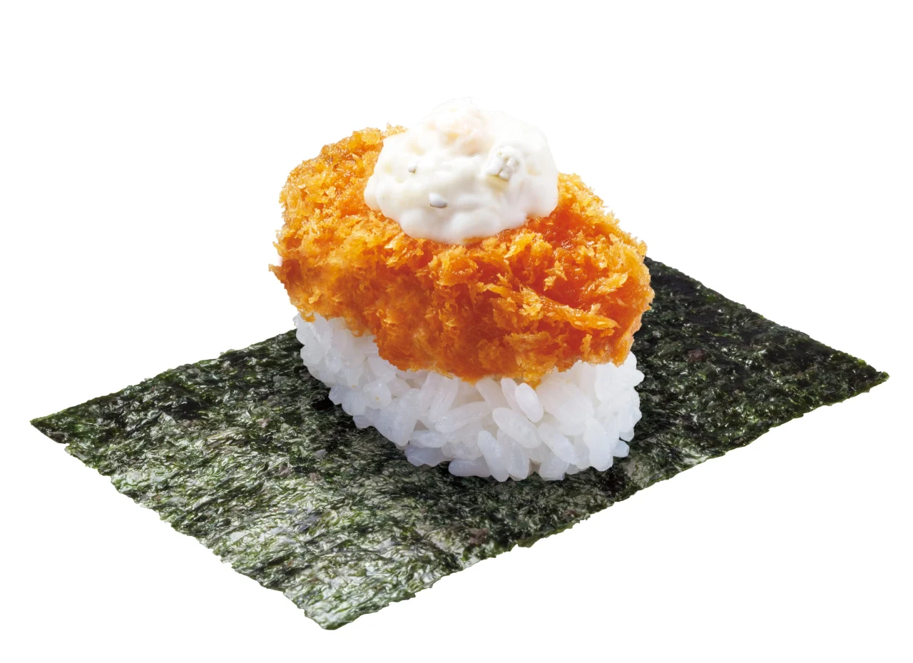 広島県産牡蠣のカキフライつつみ(タルタルソース)の寿司
