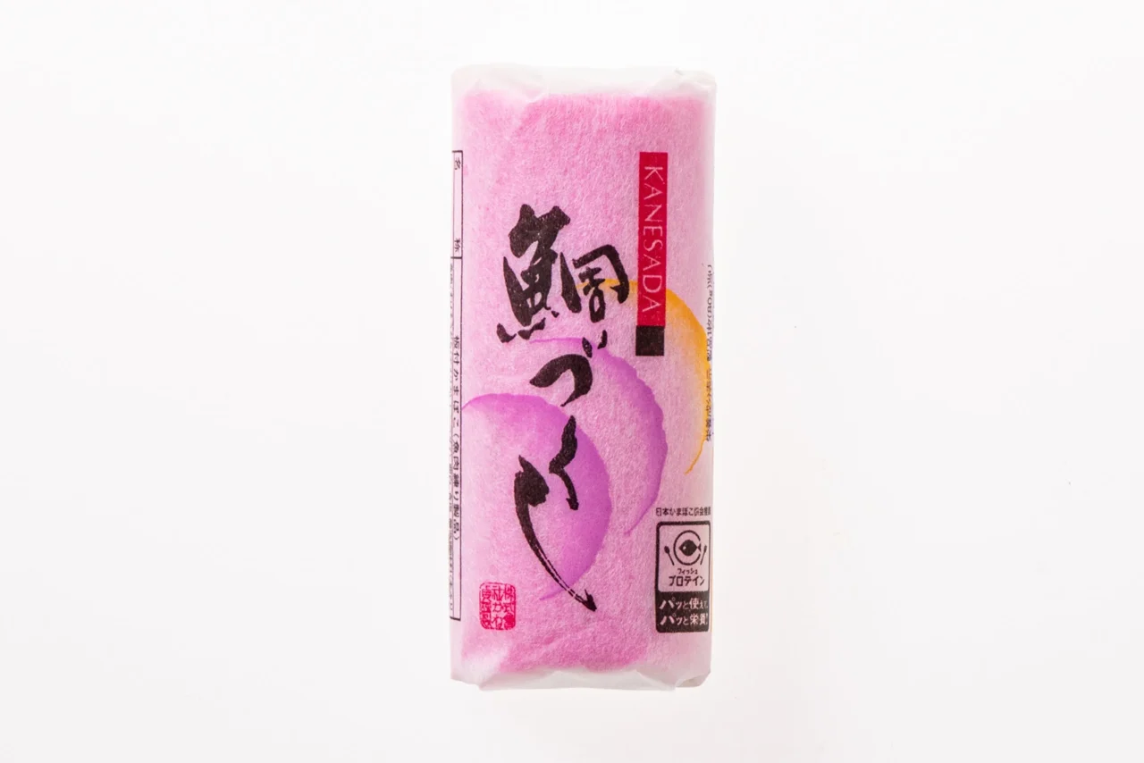 ピンク色の包装の鯛づくし 紅のパッケージ